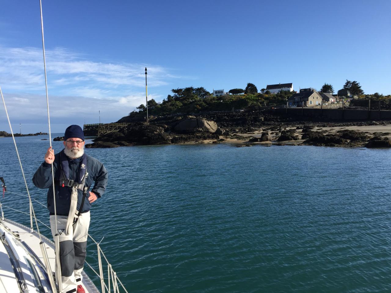 Arrivée chausey